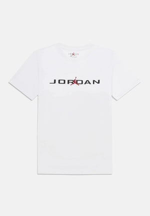 JORDAN T-shirt a manica corta Air Stretch bianca per bambino e bambina 95D628 001 JORDAN 