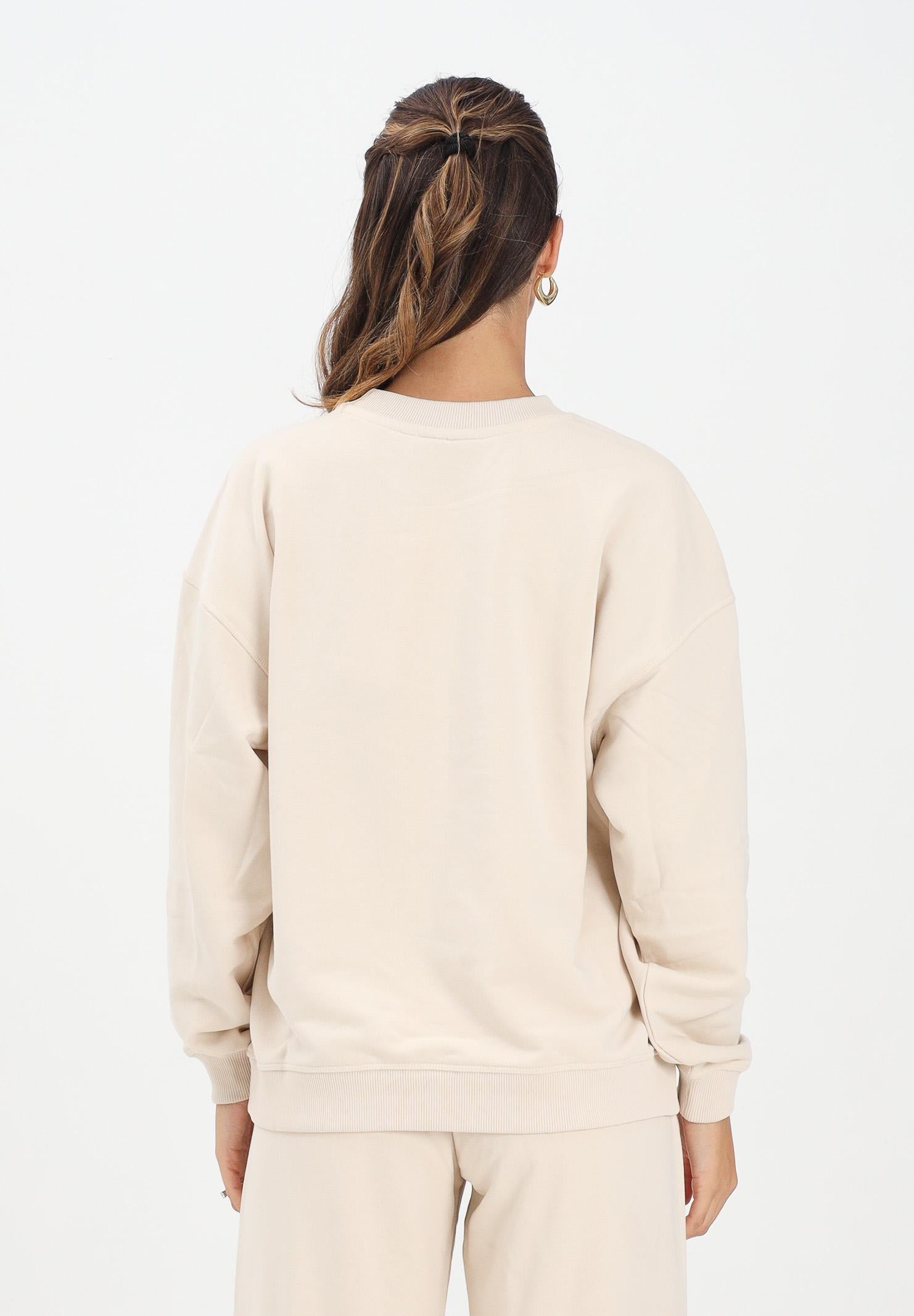 NEW ERA Felpa girocollo Oversized LA Dodgers MLB Tonal Graphic panna da donna 60684433  NEW ERA 