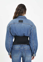 ELISABETTA FRANCHI Giubbotto in denim blu da donna BJ40N56E2 EI1 ELISABETTA FRANCHI 