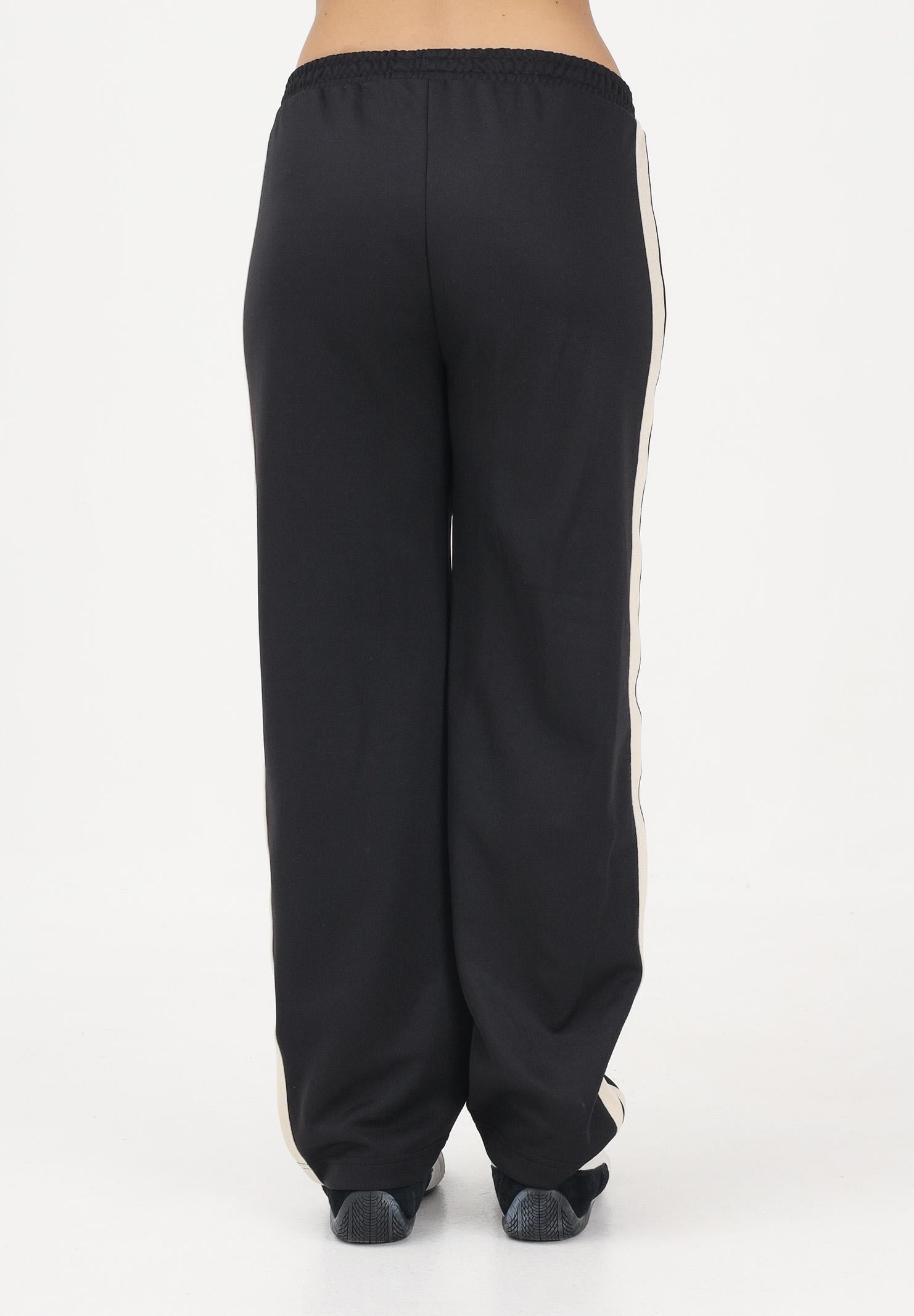 PALM ANGELS Pantalone sportivo nero per donna, ragazzi e bambini con logo PBCJ002S26FAB001 110 PALM ANGELS 
