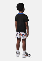 JORDAN Completino Court of Legends nero e bianco da neonato 65D705 782 JORDAN 