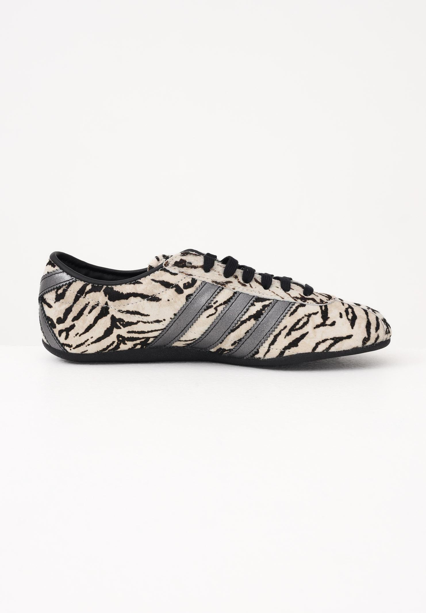 ADIDAS ORIGINALS Sneakers TOKYO nere e panna da donna con stampa animalier KI4173 . ADIDAS ORIGINALS 