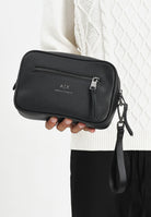 ARMANI EXCHANGE Pochette nera da uomo con logo 958446CC830 00020 ARMANI EXCHANGE 