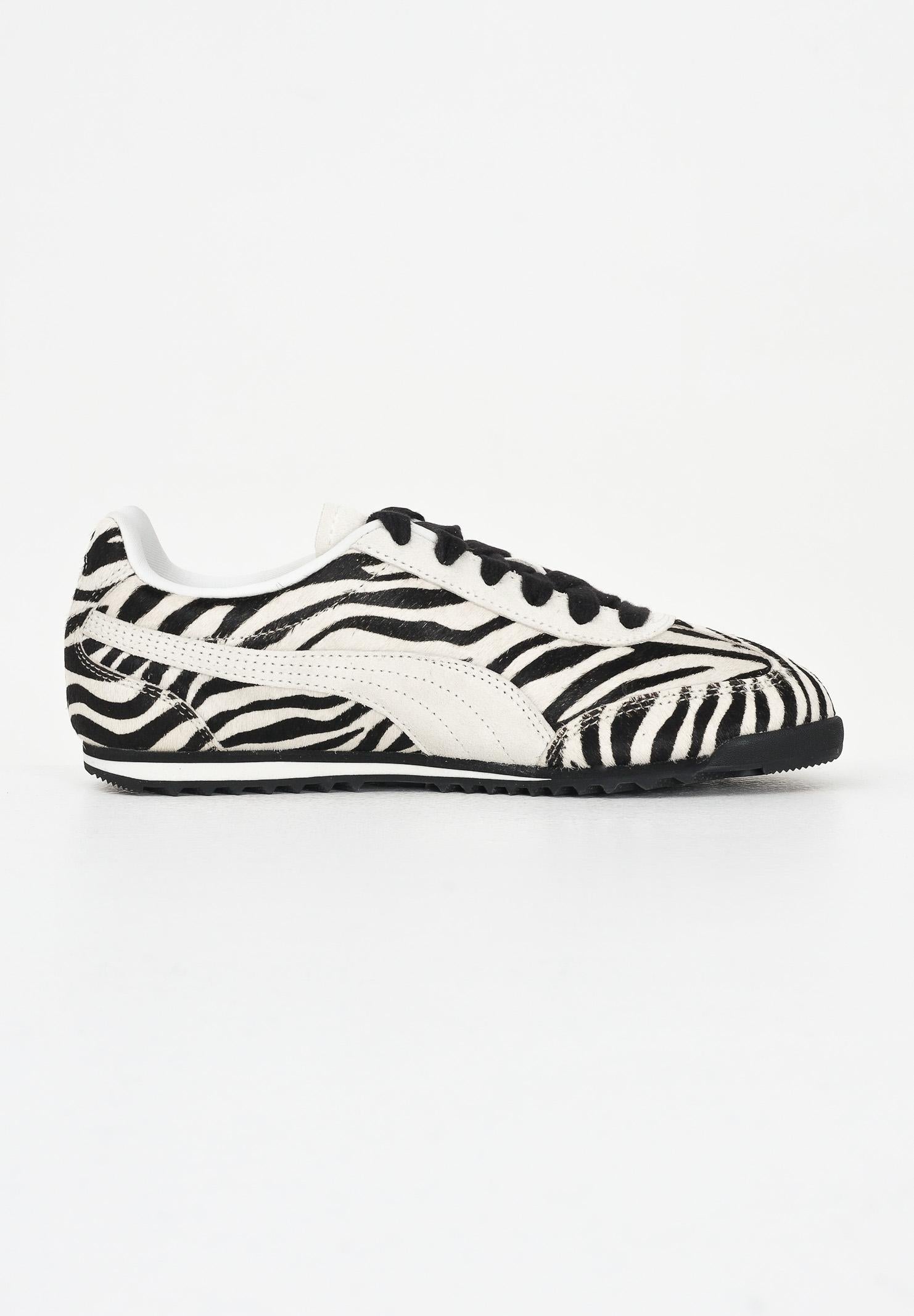 PUMA Sneakers Arizona Zebra bianca e nera da donna 404398 01 PUMA 