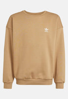 ADIDAS ORIGINALS felpa boyfriend crew beige da bambino e da bambina.Fe JX2750 . ADIDAS ORIGINALS 