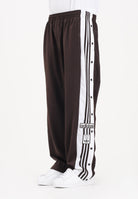 ADIDAS ORIGINALS Pantalone sportivo Adibreak Classic marrone e bianco da uomo KE1679 . ADIDAS ORIGINALS 