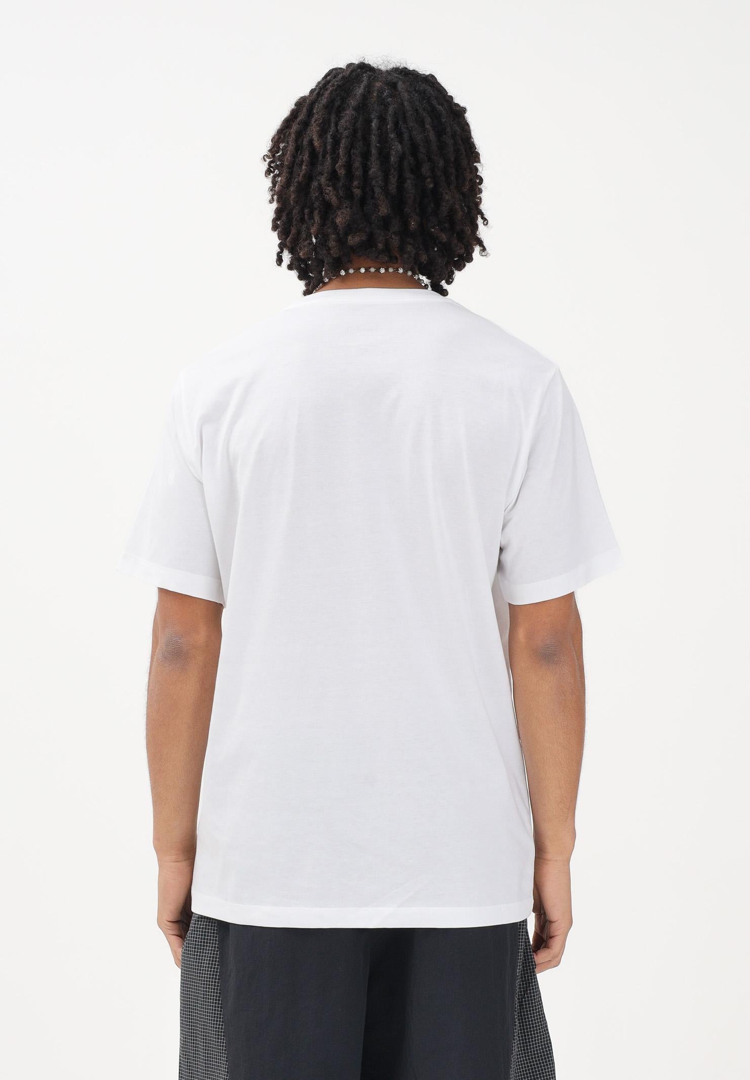 THE NORTH FACE T-shirt a manica corta Evolution Simple Dome Regular bianca da uomo NF0A8CZ2FN41 . THE NORTH FACE 