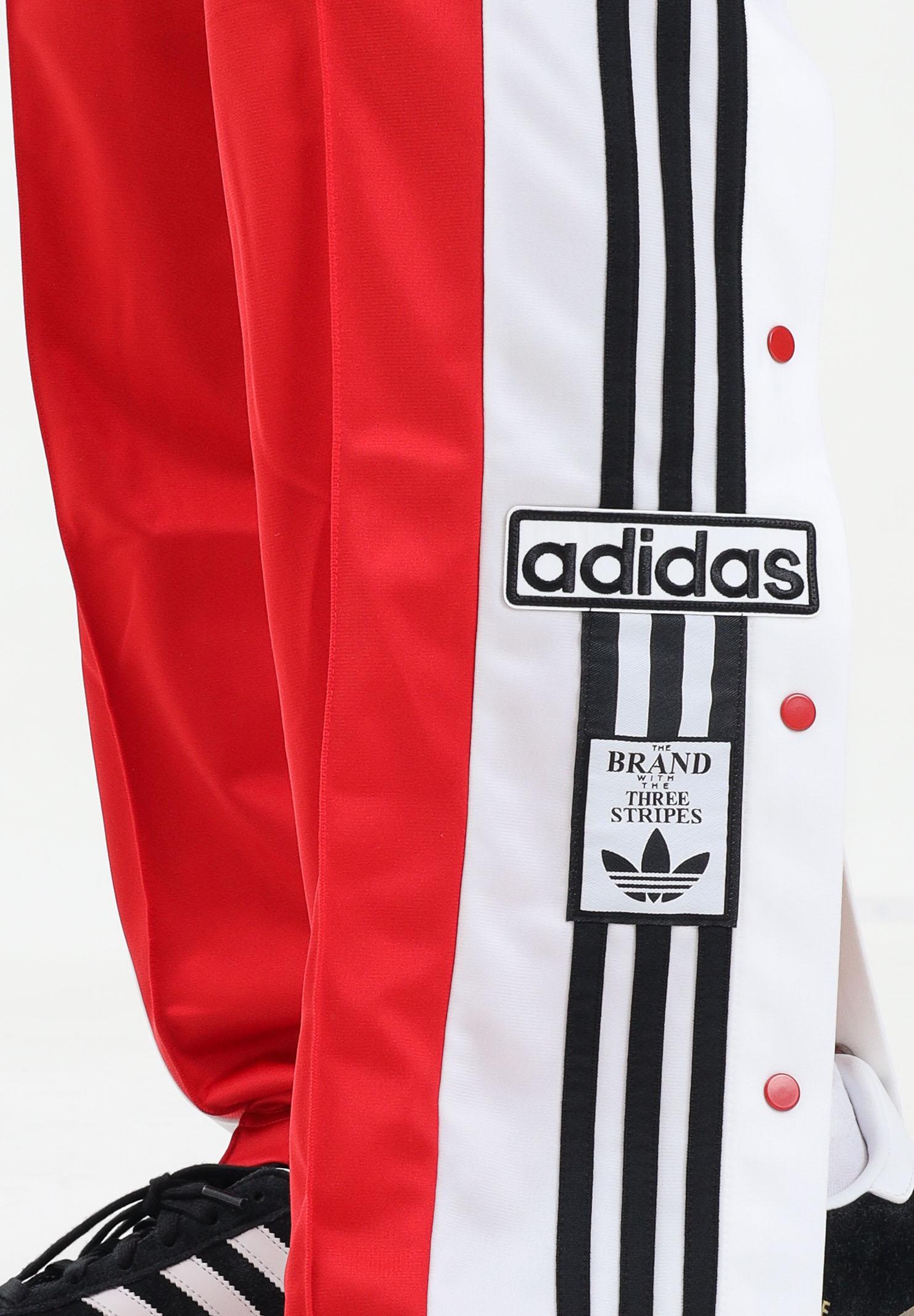 ADIDAS ORIGINALS Pantalone sportivo Adibreak rosso da donna JY1354 . ADIDAS ORIGINALS 