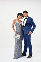 PATRIZIA PEPE Pantalone elegante blu da uomo 5PA429A590 CA57 PATRIZIA PEPE 