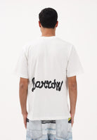 BARROW T-shirt a manica corta bianca per uomo e donna con stampa S6BWUATH078 412 BARROW 