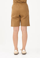 DSQUARED2 Shorts sportivo marrone per donna, ragazzi e bambini con stampa logo DQ2738D0094 DQ730 DSQUARED2 