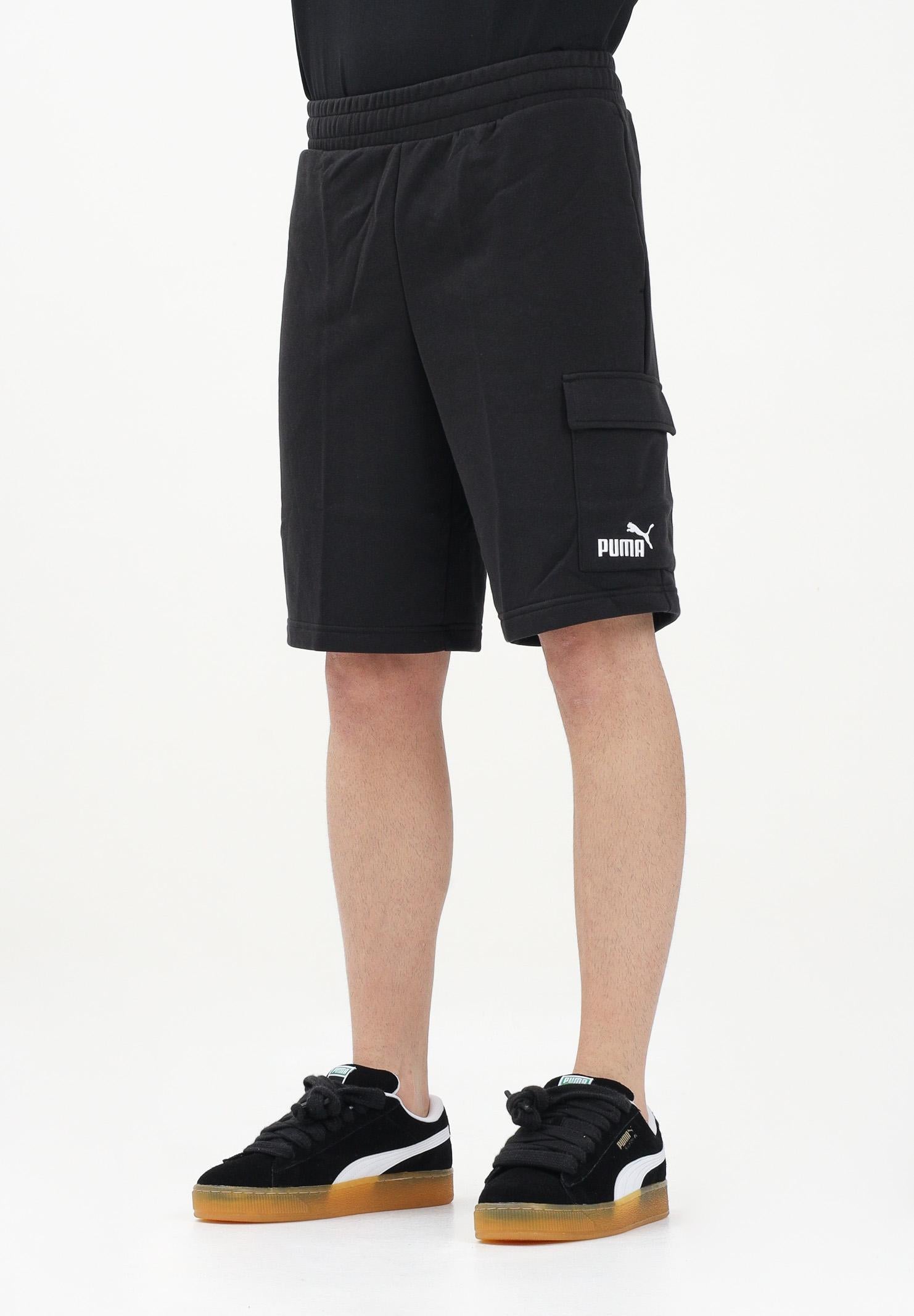 PUMA Shorts cargo Essentials con logo N. 1 nero da uomo 682662 01 PUMA 