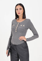 TPN Maglioncino girocollo Dothan grigio da donna DOTHAN132W5 4A TPN 