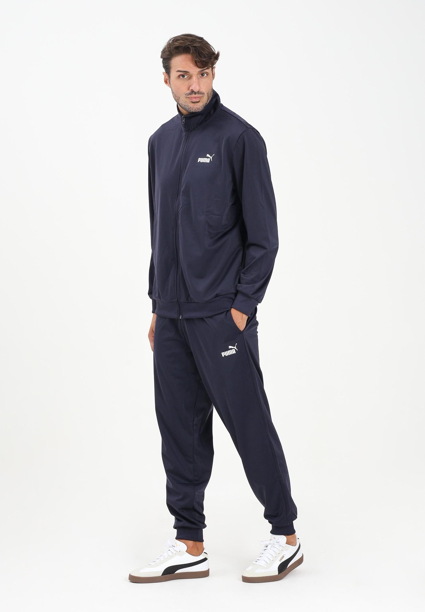 PUMA Tuta Essentials Poly blu da uomo 684847 16 PUMA 