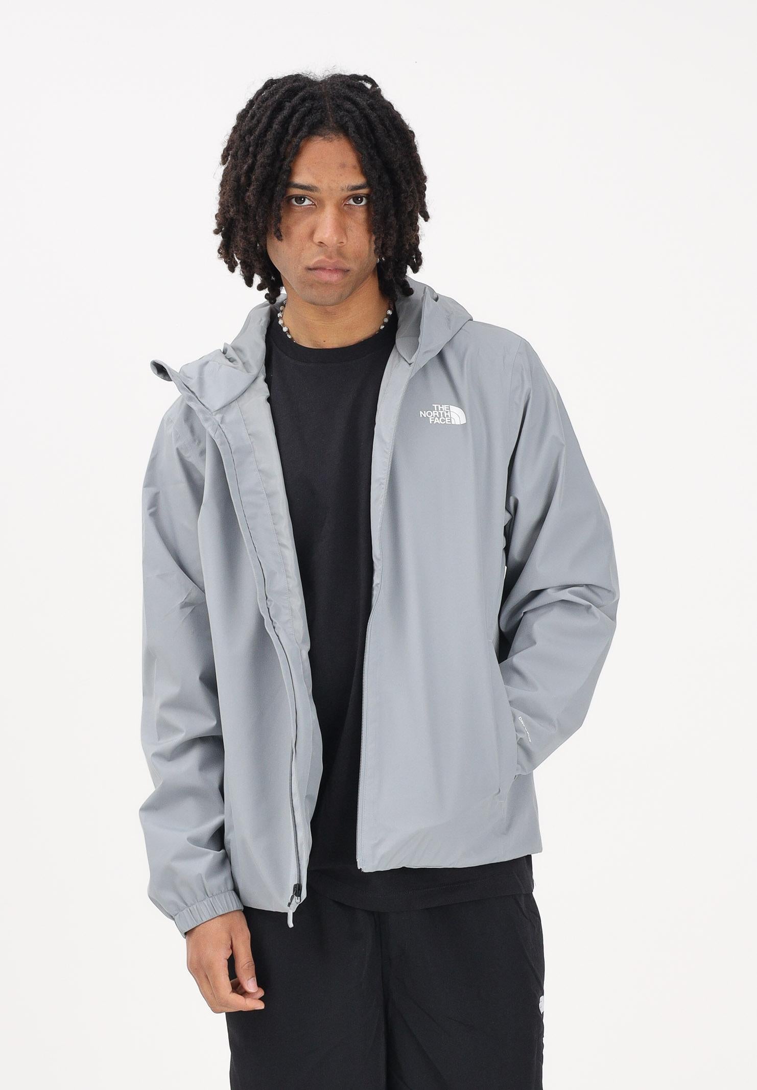 THE NORTH FACE Giacca a vento Quest DryVent™ grigia da uomo NF0A8G0RH5F1 . THE NORTH FACE 