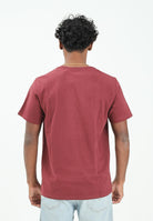 LEVI'S® T-shirt a manica corta Housemark bordeaux da uomo 56605-0300  LEVI'S® 