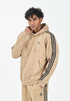 ADIDAS ORIGINALS Felpa con cappuccio Adicolor Classics 3-Stripes beige da uomo JY1377  ADIDAS ORIGINALS 