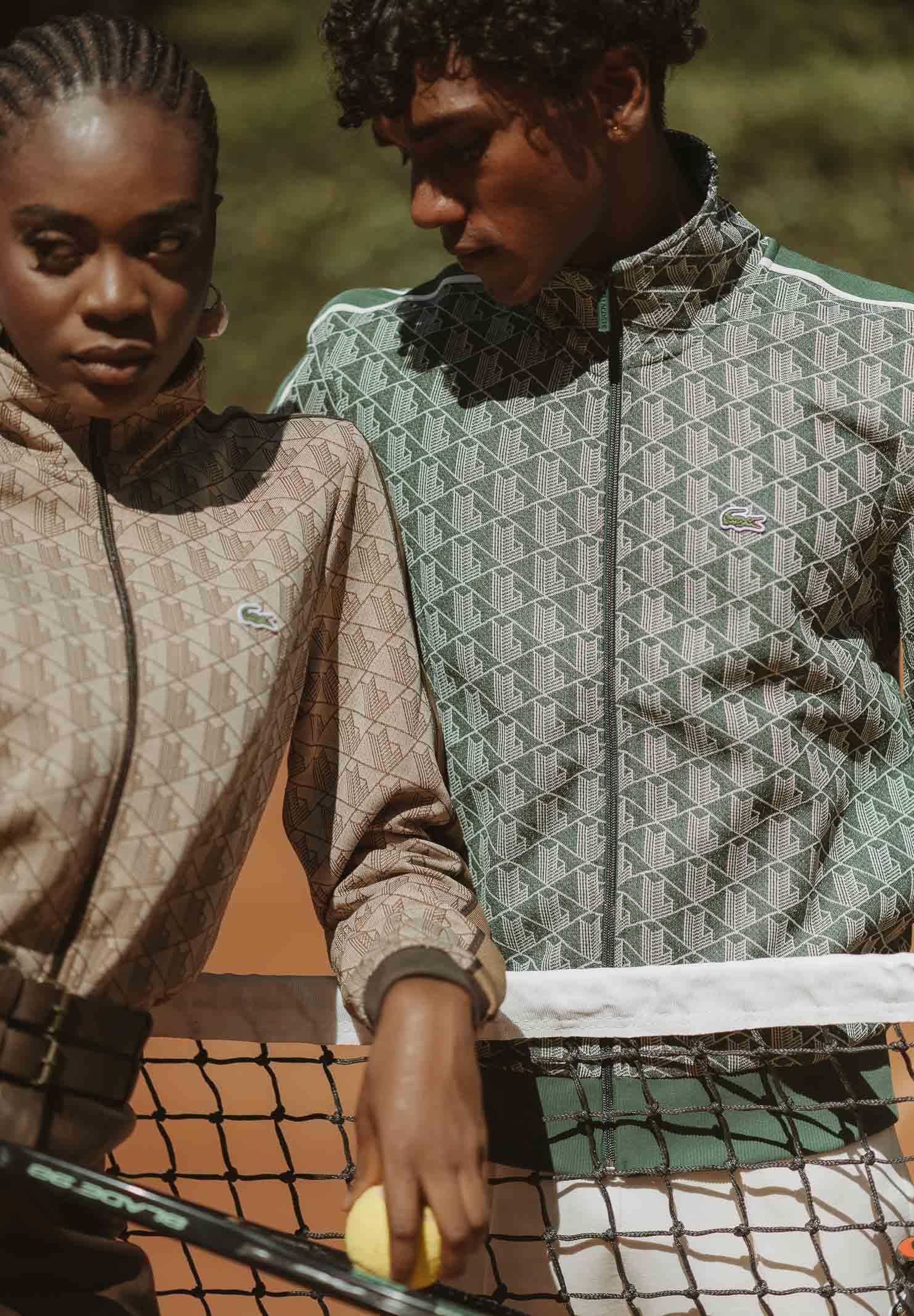 LACOSTE Felpa con zip Paris verde da uomo SH1368 D1R LACOSTE 