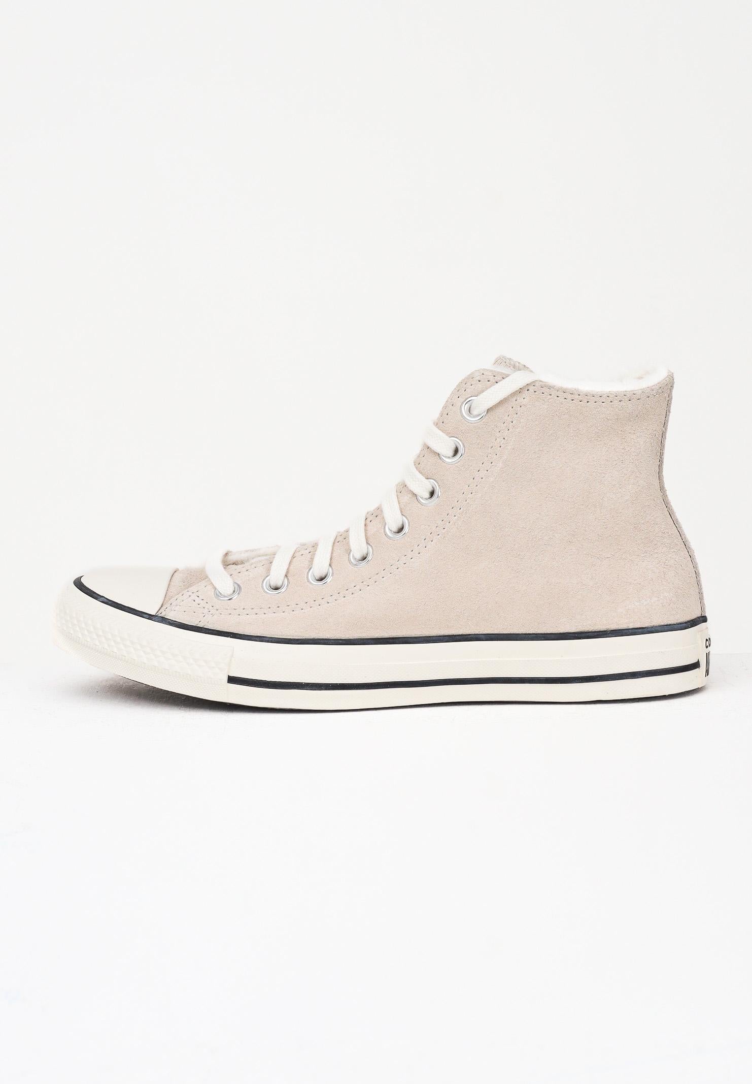CONVERSE Sneakers Chuck Taylor All Star Cozy Suede beige per uomo e donna A17975C . CONVERSE 