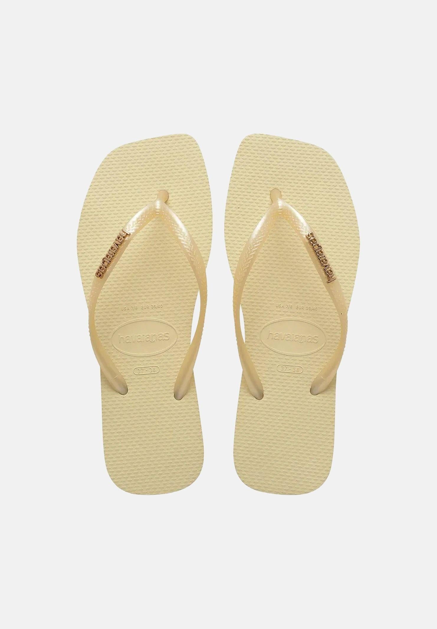 HAVAIANAS Infradito Square Logo Metallic burro da donna 4148257 9256 HAVAIANAS 