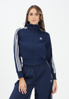 ADIDAS ORIGINALS Felpa con zip Adicolor Classics Firebird blu da donna JC8263  ADIDAS ORIGINALS 