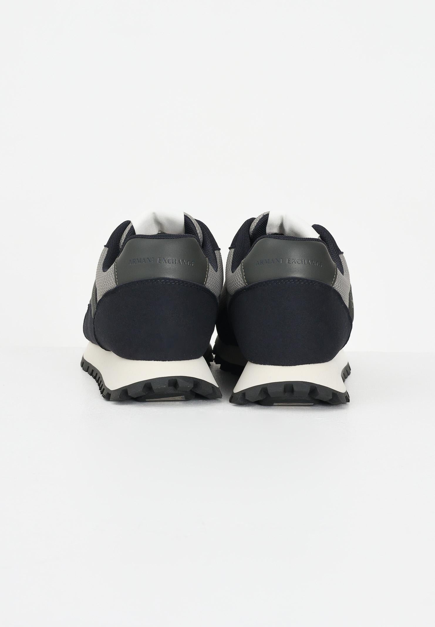 ARMANI EXCHANGE Sneakers blu da uomo con logo AX XM001960AF19388 MZ256 ARMANI EXCHANGE 