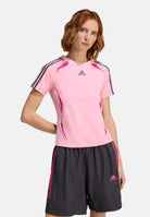 ADIDAS PERFORMANCE T-shirt a manica corta TEAMGEIST rosa da donna KD6366 . ADIDAS PERFORMANCE 