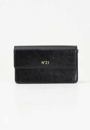 N21 Pochette nera da donna effetto lucido dalla forma rettangolare N2104RN0246 0N900 N21 