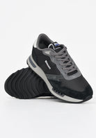 BLAUER Sneakers nere da uomo con logo F5RYDER01NYN BLKGRY BLAUER 