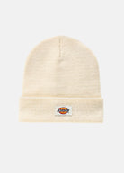 DICKIES Berretto di lana panna per uomo e donna con logo DK0A4X7KECR1  DIckies 
