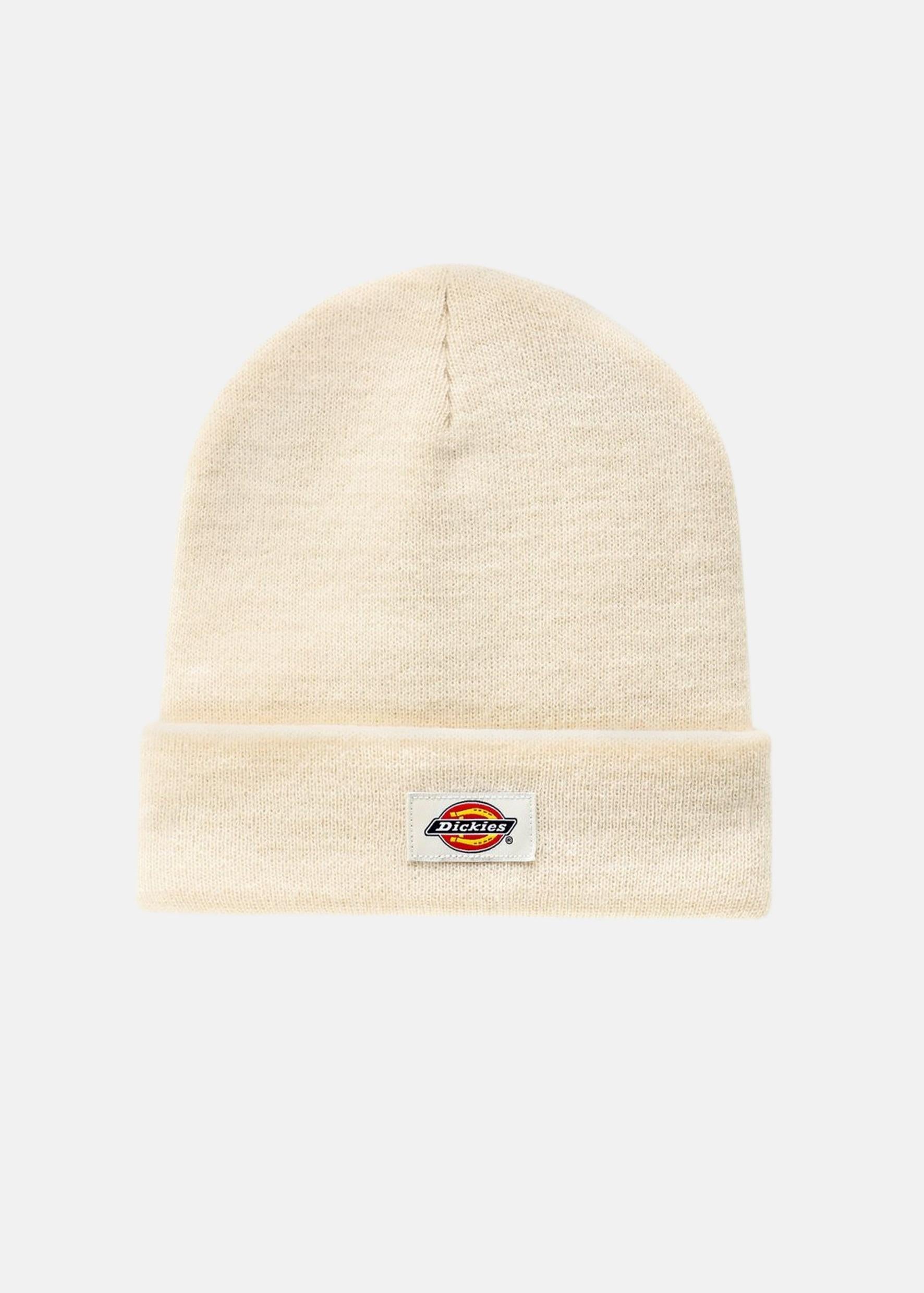 DICKIES Berretto di lana panna per uomo e donna con logo DK0A4X7KECR1  DIckies 