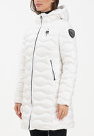 BLAUER Piumino lungo LYNEL bianco da donna 25WBLDK03527-006047 100BI BLAUER 