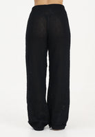 ADIDAS ORIGINALS Pantalone KNITTED CROCHET FIREBIRD nero da donna KC6494 . ADIDAS ORIGINALS 