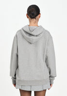 MARNI Felpa con cappuccio grigia per donna, ragazzi e bambini rifinita da logo Patch Marni ricamato M01266M00V0 0M923 MARNI 