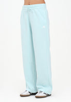 ADIDAS PERFORMANCE Pantalone sportivo Essentials Small Logo Feel Cozy Open-Hem turchese da donna JV7285  ADIDAS PERFORMANCE 