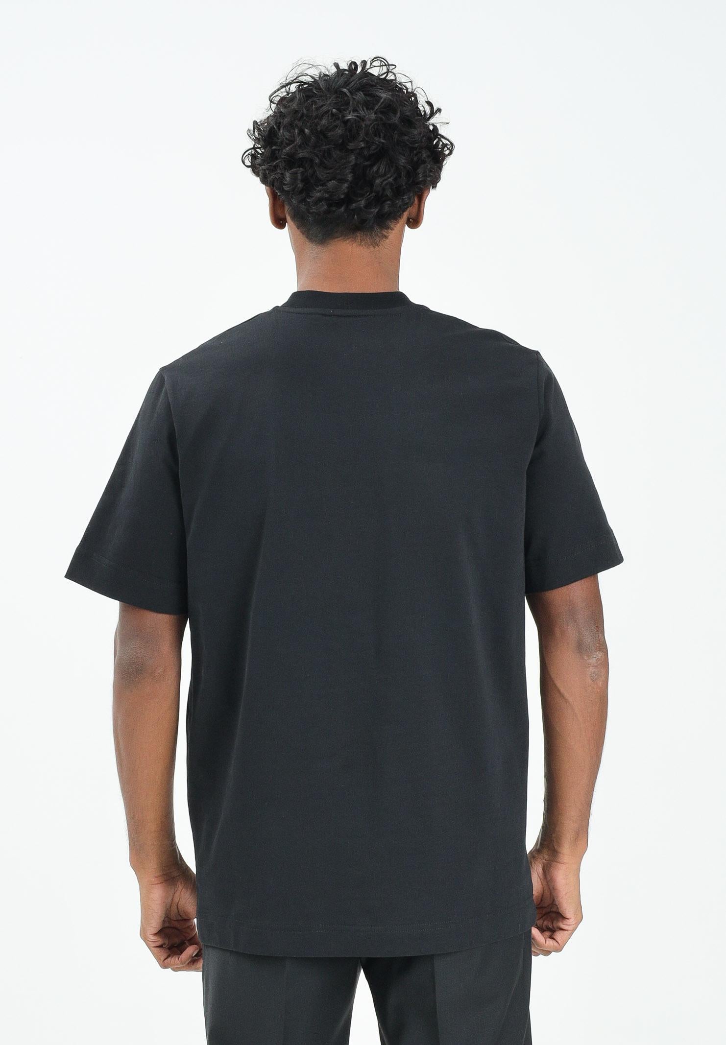 YES LONDON T-shirt a manica corta nera da uomo con tasca cargo XM4231 NE YES LONDON 