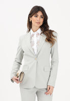 PINKO Giacca monopetto grigio chiaro da donna 104903A36R I18 PINKO 