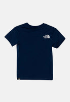 THE NORTH FACE T-shirt a manica corta Easy blu per bambino e bambina NF0A8DRND1R1 . THE NORTH FACE 