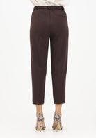 VICOLO Pantalone elegante marrone da donna TF0425 MA VICOLO 