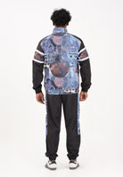 AUSTRALIAN Tuta nera da uomo con stampa "Smash" SPUTU0021 81884 AUSTRALIAN 