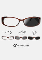 OS SUNGLASSES Occhiali da sole marroni da donna modello Victoria Photochromic OS2061 C04 OS SUNGLASSES 