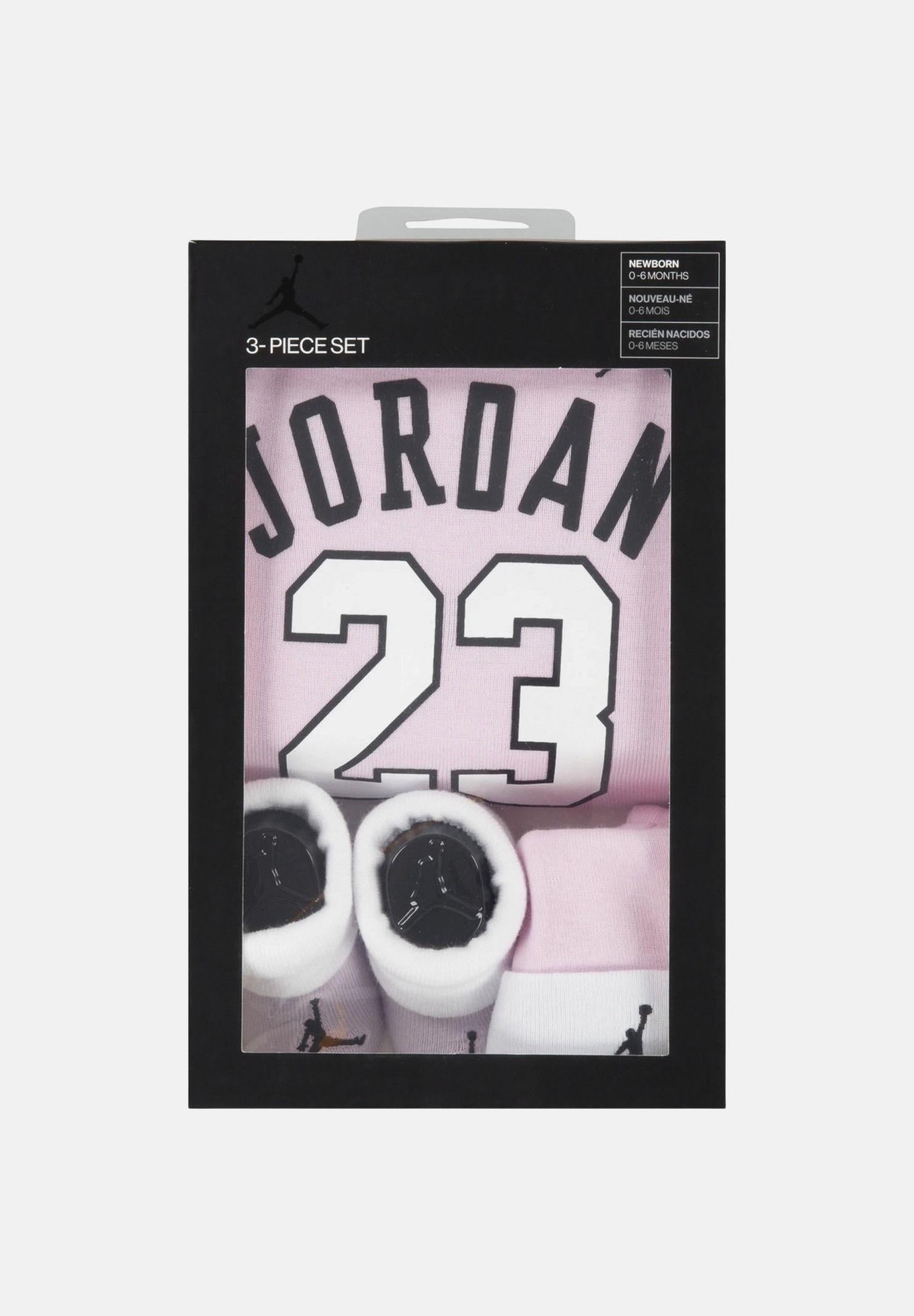 JORDAN Kit regalo 23 Jersey rosa da neonato MJ0208 A9Y JORDAN 