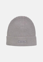 CALVIN KLEIN Berretto di lana grigio per uomo e donna con logo LV04D8053G N8Q CALVIN KLEIN 