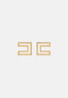 ELISABETTA FRANCHI Orecchini oro da donna con strass OR77A62E2 U95 ELISABETTA FRANCHI 