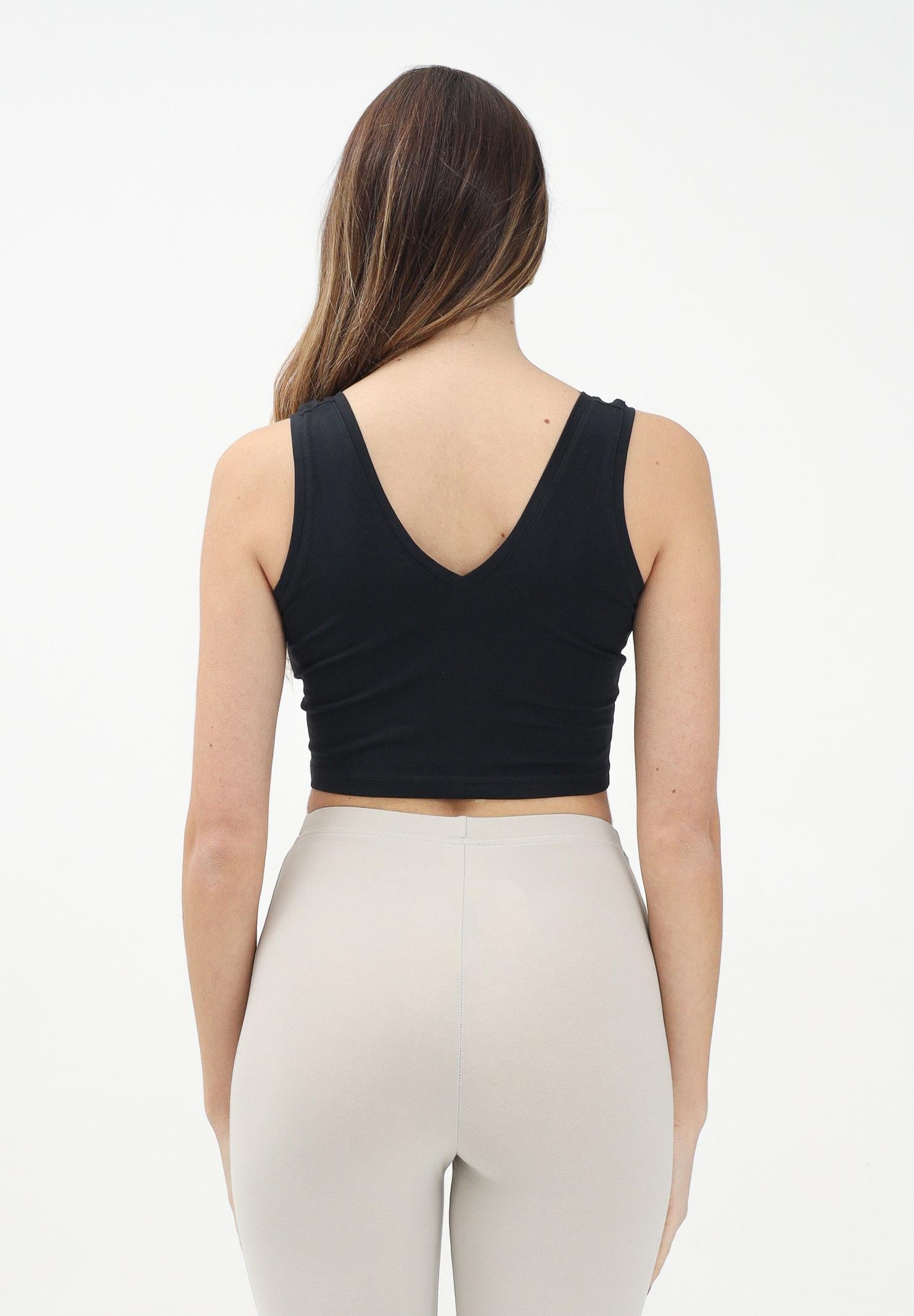 ADIDAS PERFORMANCE Top sportivo Essentials Small Logo Cotton Lifestyle nero da donna JE1321 . ADIDAS PERFORMANCE 