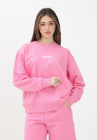 DSQUARED2 Felpa girocollo rosa per donna, ragazze e bambine con stampa logo DQ2739D0094 DQ321 DSQUARED2 