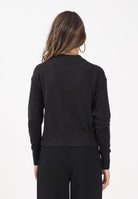 CALVIN KLEIN JEANS Maglioncino girocollo nero da donna con logo LV047D351GUB1  CALVIN KLEIN JEANS 