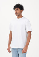 LACOSTE T-shirt a manica corta bianca da uomo in jersey stampato TH1750 001 LACOSTE 