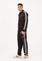 ADIDAS ORIGINALS Pantalone sportivo CLASSIC marrone e rosa per uomo e donna KE1667 . ADIDAS ORIGINALS 