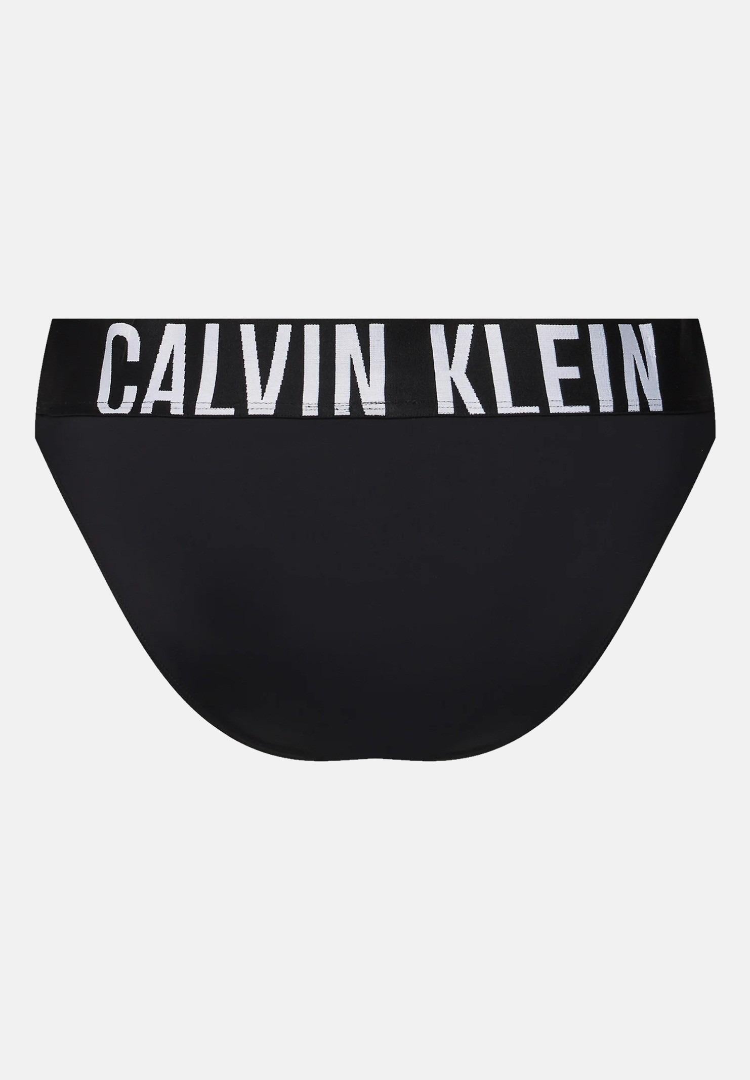 CALVIN KLEIN Slip nero da donna con logo 000QF7792E UB1 CALVIN KLEIN 